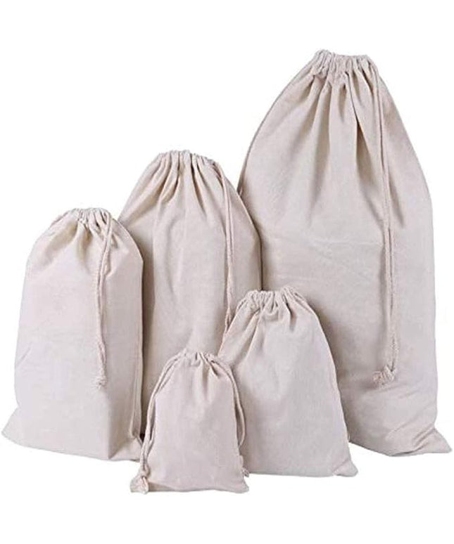 Breathable Dust-proof Drawstring Storage Pouch String Bag for Handbags Purses Shoes Eco Bag (5 Sizes)