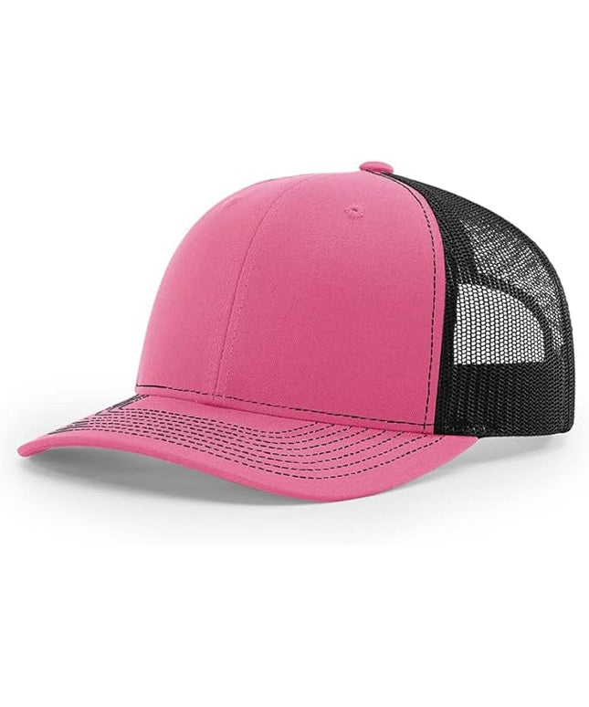 Richardson 112 Classic Six-Panel Adjustable Snapback Trucker Cap | Bulk Packs Available