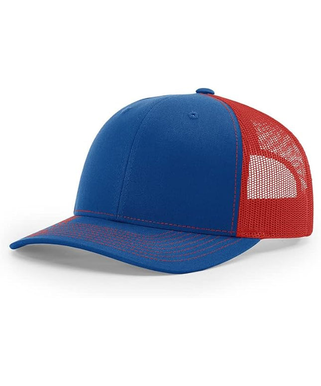 Richardson 112 Classic Six-Panel Adjustable Snapback Trucker Cap | Bulk Packs Available