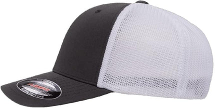 Flexfit 6511 Fitted Mid-Profile Stretchable Mesh Panels Trucker Cap | Bulk Pack Available