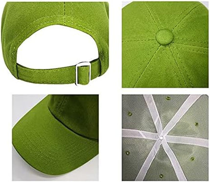 Custom Baseball Cap with Your Text for Men Women,Personalized Adjustable Trucker Caps Casual Sun Peak Hat for Gifts