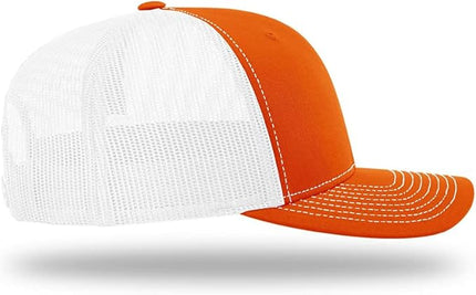 Richardson 112 Classic Six-Panel Adjustable Snapback Trucker Cap | Bulk Packs Available