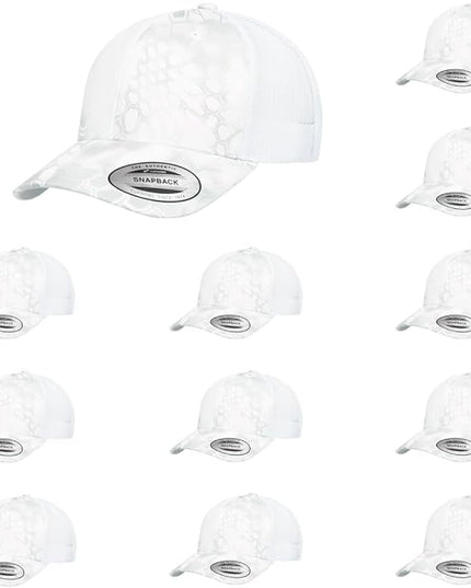 Yupoong Classic Premium Mesh 6 Panel Retro Trucker Cap | Mid Profile Snapback | OSFA | Bulk Pack Available
