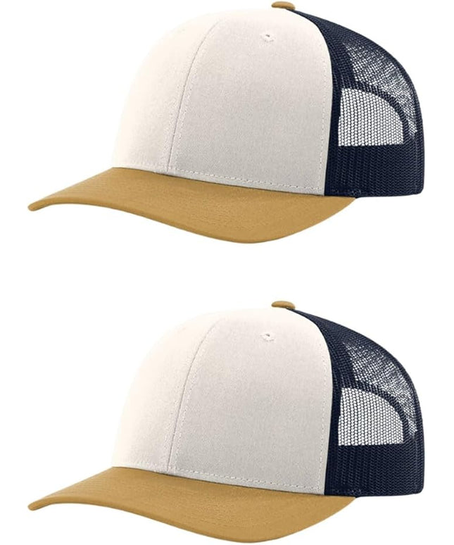 Richardson 112 Classic Six-Panel Adjustable Snapback Trucker Cap | Bulk Packs Available