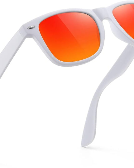 FEIDUSUN Sunglasses Men Polarized Sunglasses for Mens and Womens,Black Retro Sun Glasses Driving Fishing UV Protection