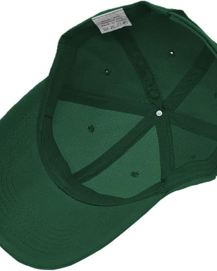 Glory Max Plain Baseball Cap Hook & Loop Strap Adjustable Solid Blank Curved Visor Hat