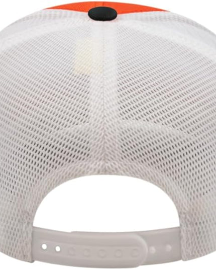 Cap America i8502 Flexfit 110 Premium Mid Profile 6-Panel Mesh Back Trucker Cap Hat w/UV Guard & Adjustable Snapback