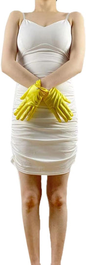 Satin Wedding Dress for Women Opera Party 1920s Gloves Wrist Length Gloves