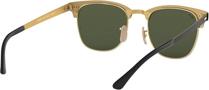 Ray-Ban RB3716 Clubmaster Metal Square Sunglasses