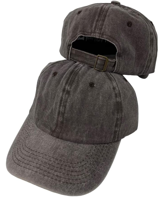 Roytrense Unisex 100% Cotton Washed Low Profile Dad Hat - Adjustable Baseball Cap for Outdoor Activities