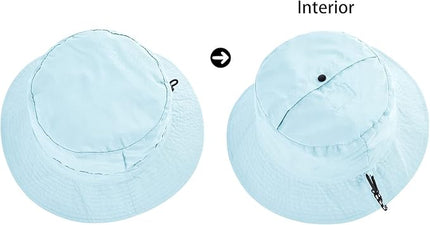 FEICUI Men Women Outdoor Bucket Hat Quick Dry Packable UV Protection Boonie Sun Hat