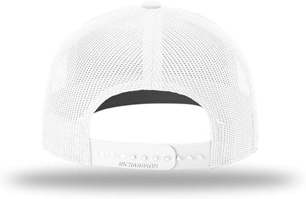Richardson 112 Classic Six-Panel Adjustable Snapback Trucker Cap | Bulk Packs Available