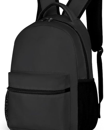 Fashion Carbon Black Backpack Lightweight Large Capacity Laptop Daybag for Travel Work