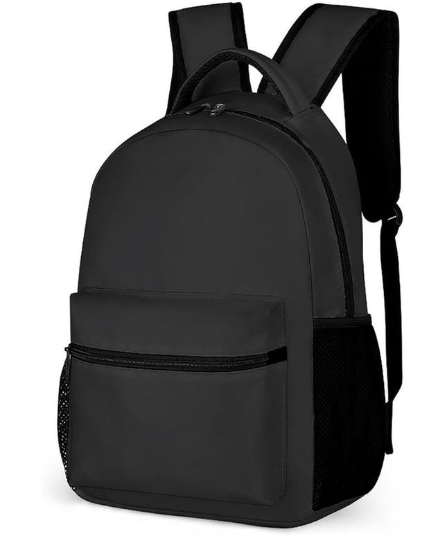 Fashion Carbon Black Backpack Lightweight Large Capacity Laptop Daybag for Travel Work