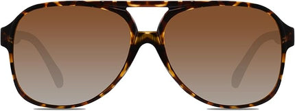 YDAOWKN Retro Aviator Sunglasses for Women Mens Large Frame Classic Vintage 70s Sun Glasses Aviators