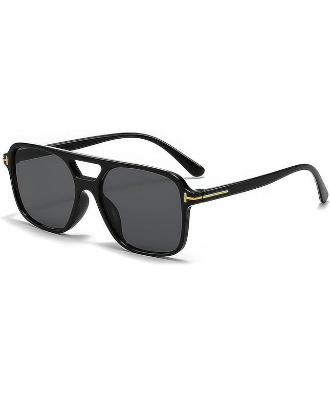 Classic Aviator Sunglasses for Women Men Retro Rectangle Trendy Square Shades Sun Glasses SG3885