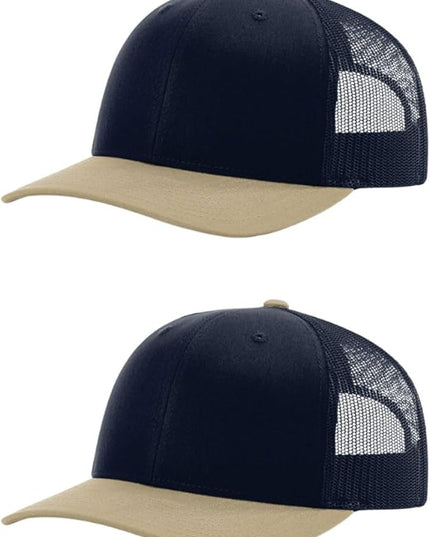 Richardson 112 Classic Six-Panel Adjustable Snapback Trucker Cap | Bulk Packs Available