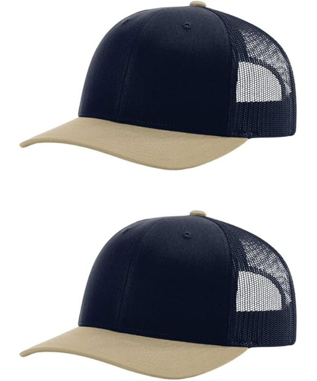 Richardson 112 Classic Six-Panel Adjustable Snapback Trucker Cap | Bulk Packs Available