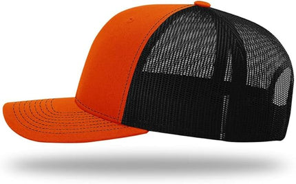 Richardson 112 Classic Six-Panel Adjustable Snapback Trucker Cap | Bulk Packs Available
