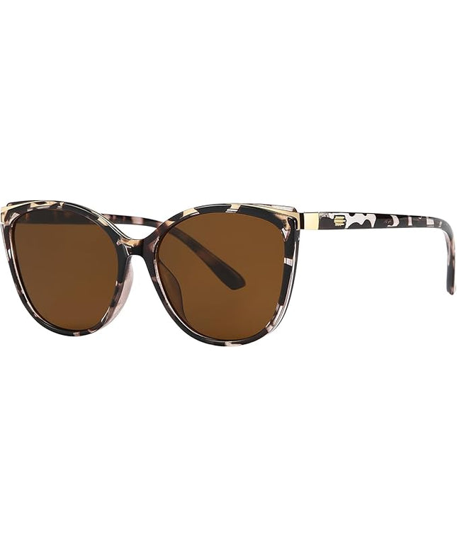 Trendy Cat Eye Sunglasses for Women Fashion Cateye UV400 Protection Glasses CL22017