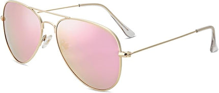 SOJOS Classic Aviator Polarized Sunglasses for Men Women Vintage Retro Style