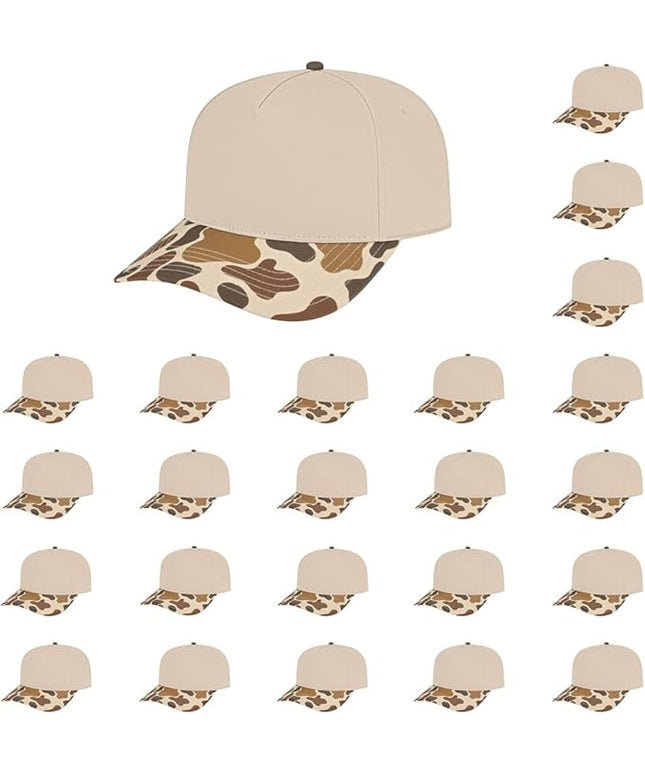 The Hat Pros Cap America i2026 Mid Profile 5-Panel Daybreak Camo Cap w/Quick-Dry Sweatband & Adjustable Snapback