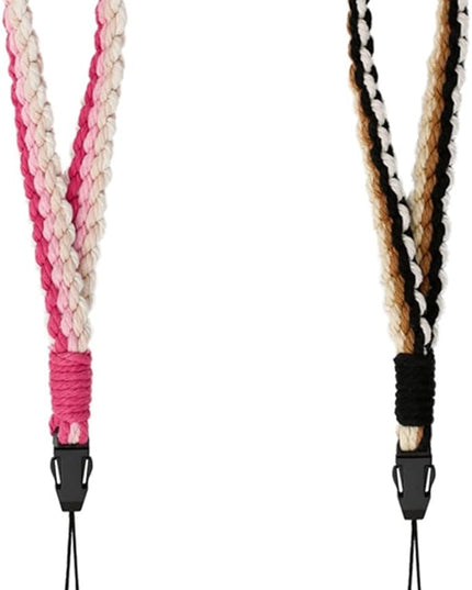 2 PCS Universal Cell Phone Wrist Strap, Handmade Phone Case Wrist Lanyard, Phone Charms Strap for Women Girls(4)