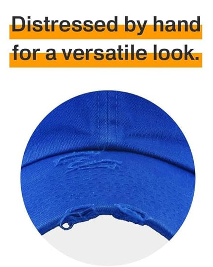 KBETHOS Vintage Washed Distressed Cotton Dad Hat Baseball Cap Adjustable Polo Trucker Unisex Style Headwear