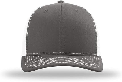 Richardson 112 Classic Six-Panel Adjustable Snapback Trucker Cap | Bulk Packs Available