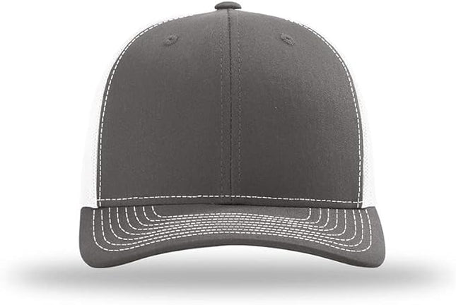 Richardson 112 Classic Six-Panel Adjustable Snapback Trucker Cap | Bulk Packs Available