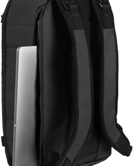 Db Journey Ramverk Backpack - Durable Travel Backpack with Laptop Compartment & Pockets for Work, Luggage Backpack with Roller Bag Hook Up System, 21L - Black Out
