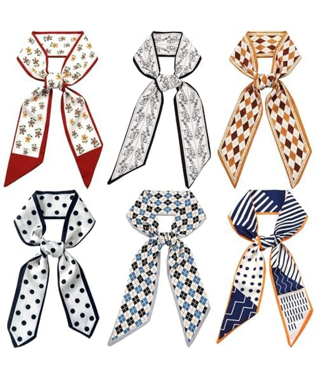 Purse Scarf Handbags For Women Skinny Hair Neck Accessories Scarves With Bag Scarfs Handle Fashion Lightweight