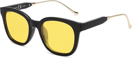 SOJOS Classic Square Polarized Sunglasses Womens Mens Retro Trendy UV400 Sunnies SJ2050