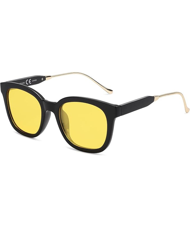 SOJOS Classic Square Polarized Sunglasses Womens Mens Retro Trendy UV400 Sunnies SJ2050