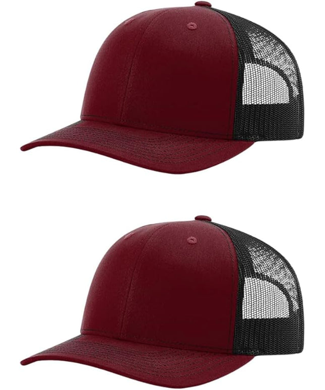 Richardson 112 Classic Six-Panel Adjustable Snapback Trucker Cap | Bulk Packs Available