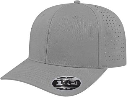 Cap America i8533 Flexfit 110 Perforated Performance Snapback Mid Profile 6-Panel Cap w/UV Guard & Adjustable Snapback