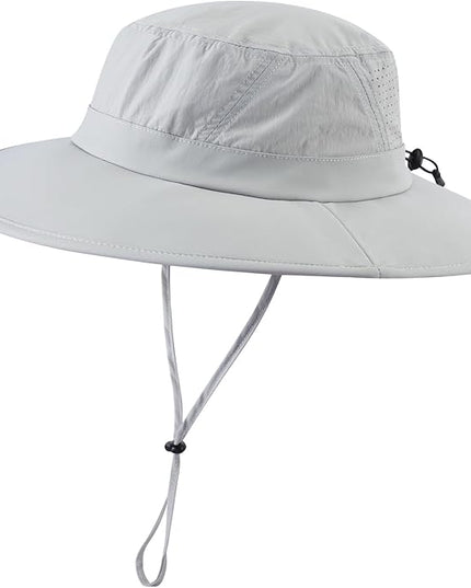 Home Prefer UPF 50+ Sun Hats for Men Women Foldable Wide Brim Fishing Hat Quick Dry Summer Outdoor Garden Safari Bucket Hat
