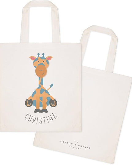 The Cotton & Canvas Co. Animal Tote and Handbag for Kids, Teens and Adults