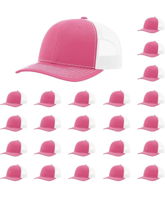 Richardson 112 Classic Six-Panel Adjustable Snapback Trucker Cap | Bulk Packs Available