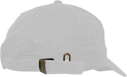 Glory Max 100% Cotton Baseball Cap Classic Plain Low Profile Golf Dad Hat Buckle Adjustable