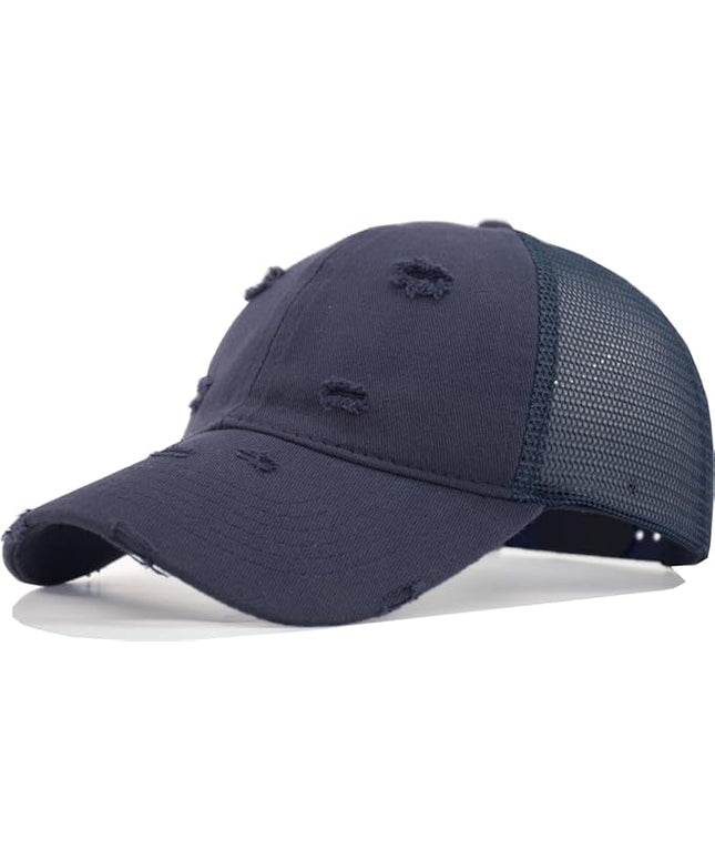 Comfy Vintage Trucker Baseball Hat- M/L/XL/XXL Women Men Unstructured Washed Dad Cap | Snapback | Soft Crown | Soft Mesh