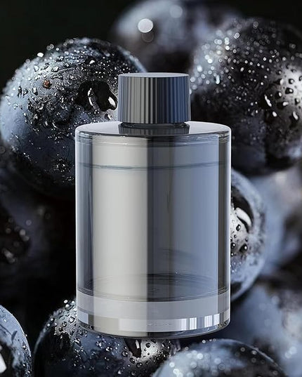 Ceeniu Car Air Freshener, CF3 Luxury Perfume Refill, 135ml Large Capacity for 6 months, BlackCurrant, Natural French Fragrance with Plant Extracts, Car Diffuser Freshener, Premium Car Scent