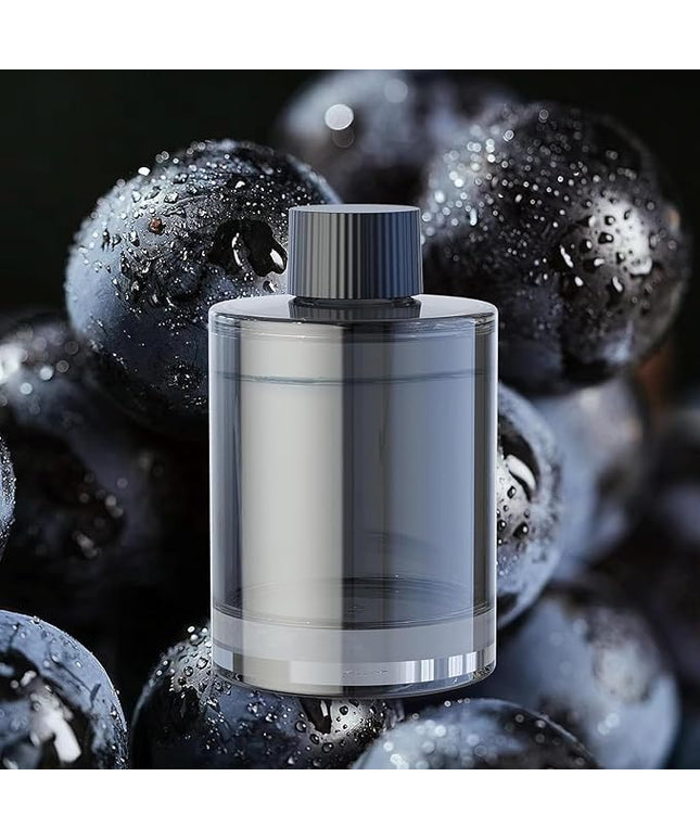 Ceeniu Car Air Freshener, CF3 Luxury Perfume Refill, 135ml Large Capacity for 6 months, BlackCurrant, Natural French Fragrance with Plant Extracts, Car Diffuser Freshener, Premium Car Scent