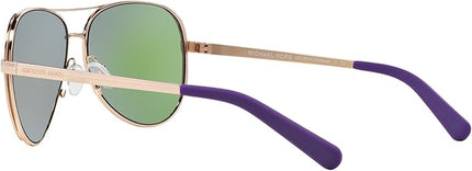 Michael Kors womens Mk5004 Chelsea Aviator Sunglasses