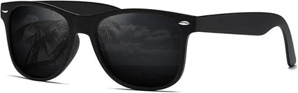DEMIKOS Sunglasses Men Polarized Sunglasses for Mens Womens Retro Mirror Lens for Driving Fishing UV Protection