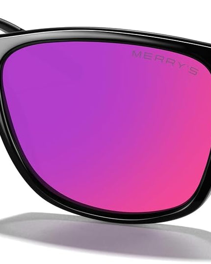 MERRY'S Unisex Polarized Aluminum Sunglasses Vintage Sun Glasses For Men/Women S8286