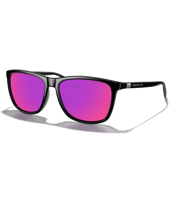 MERRY'S Unisex Polarized Aluminum Sunglasses Vintage Sun Glasses For Men/Women S8286