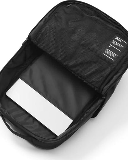 Db Journey Skateboarding Daypack - Skateboard Backpack with Laptop Compartment, Board Straps & Water Bottle Pocket, Ribcage Construction, 20L - Black Out