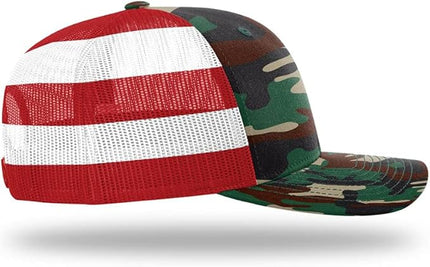 Richardson 112 Classic Six-Panel Adjustable Snapback Trucker Cap | Bulk Packs Available
