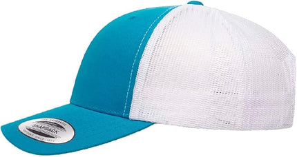Yupoong Classic Premium Mesh 6 Panel Retro Trucker Cap | Mid Profile Snapback | OSFA | Bulk Pack Available